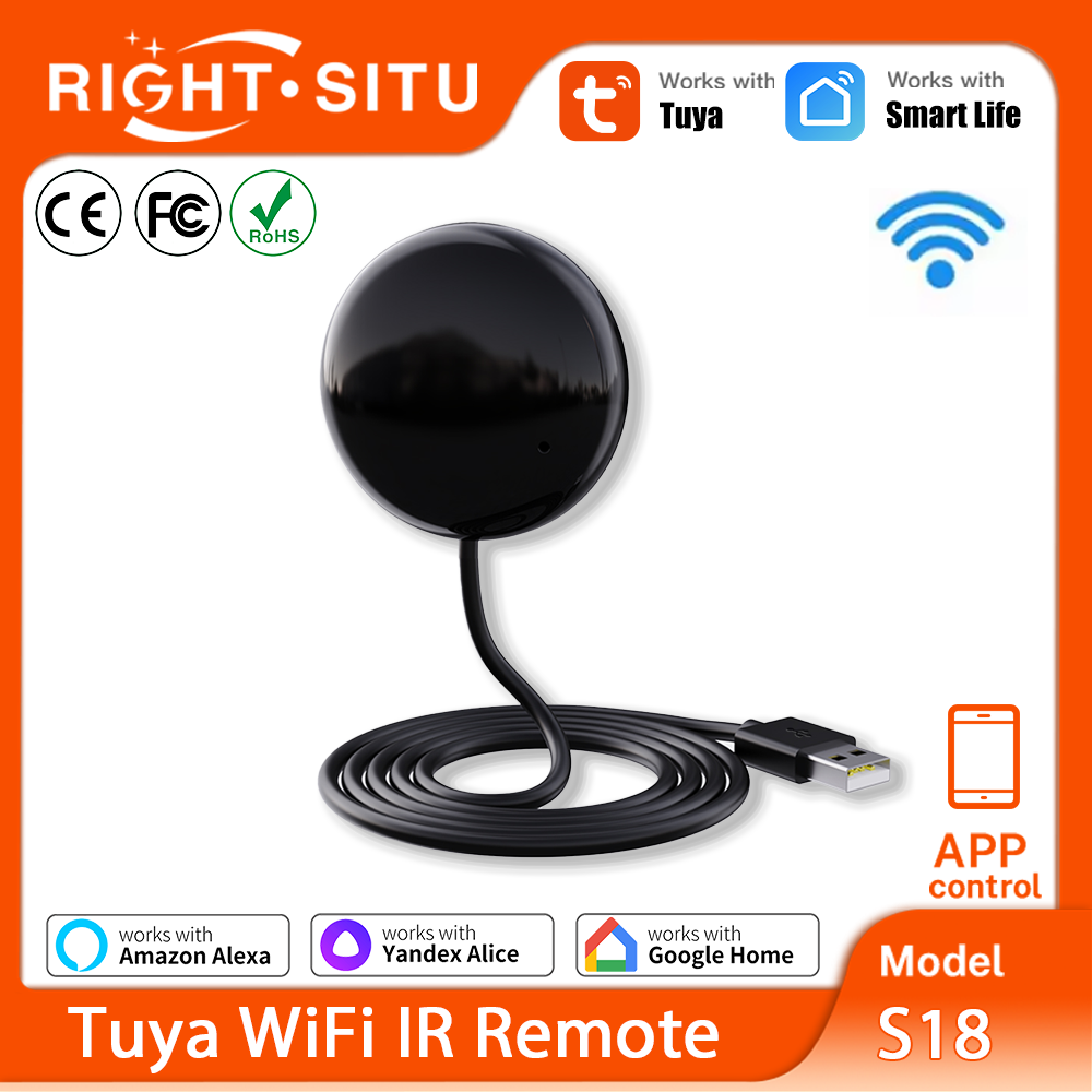 Home Automation Technology - Tuya WiFi IR Remote For Smart