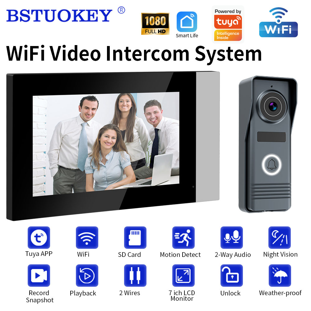 2-Wires Smart Home Wifi 1080P  - đánh giá và giá Smart Doorbell Wired