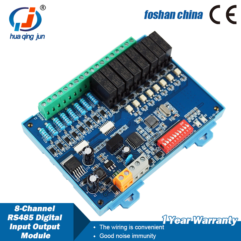 Huaqingjun 8-Channel RS485 Dig - đánh giá và giá Relay 8 Channel Board