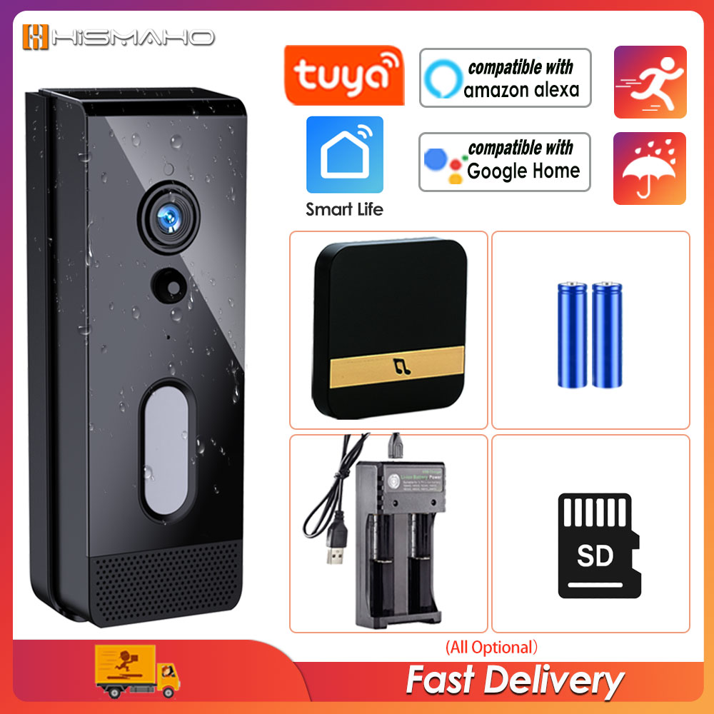 Tuya WiFi Doorbell Camera Outd - đánh giá và giá Smart Doorbell Wired