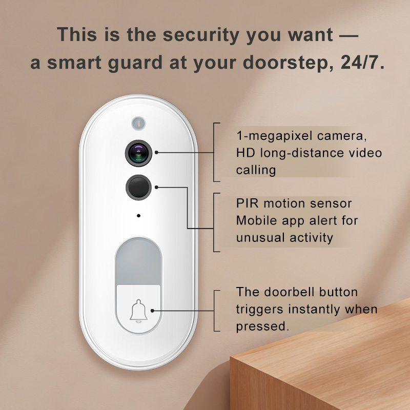 Tuya Smart Video Doorbell Wire - đánh giá và giá Smart Doorbell Wired