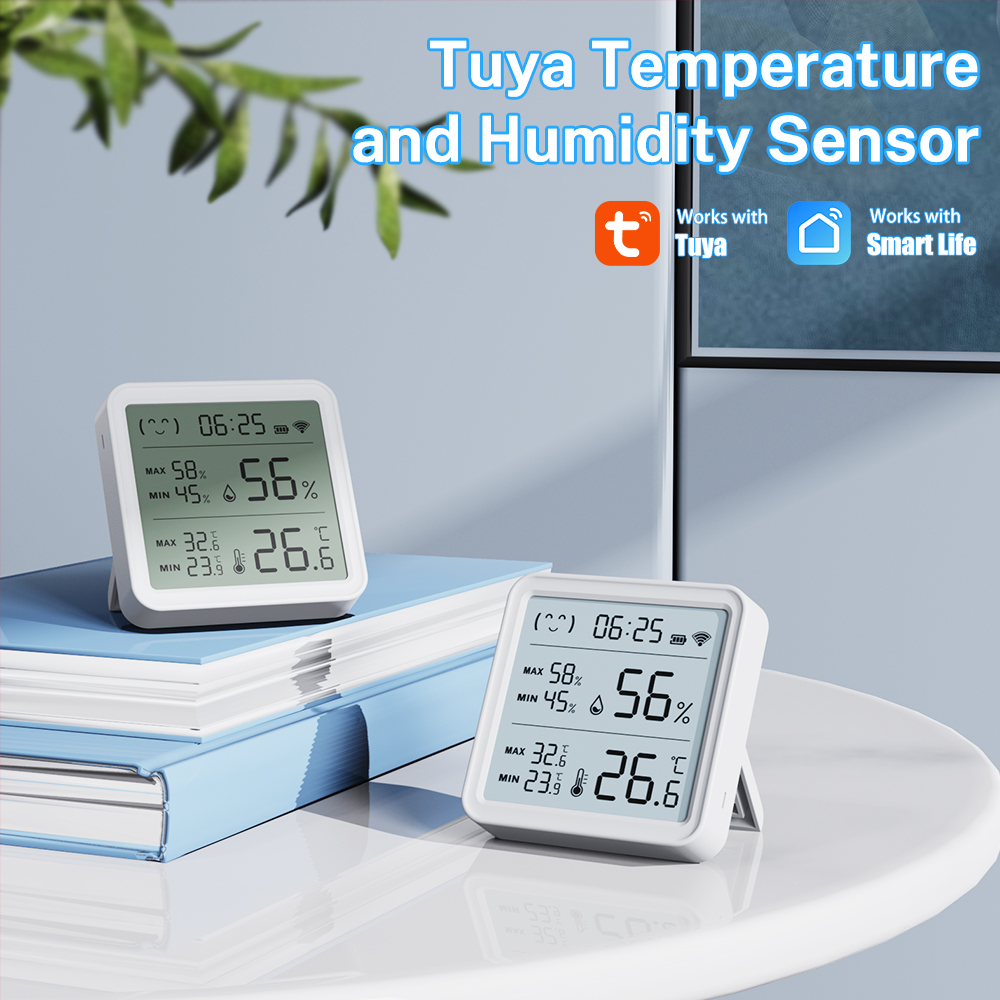 Tuya WiFi Thermometer hygromet - đánh giá và giá Temperature Humidity Sensor