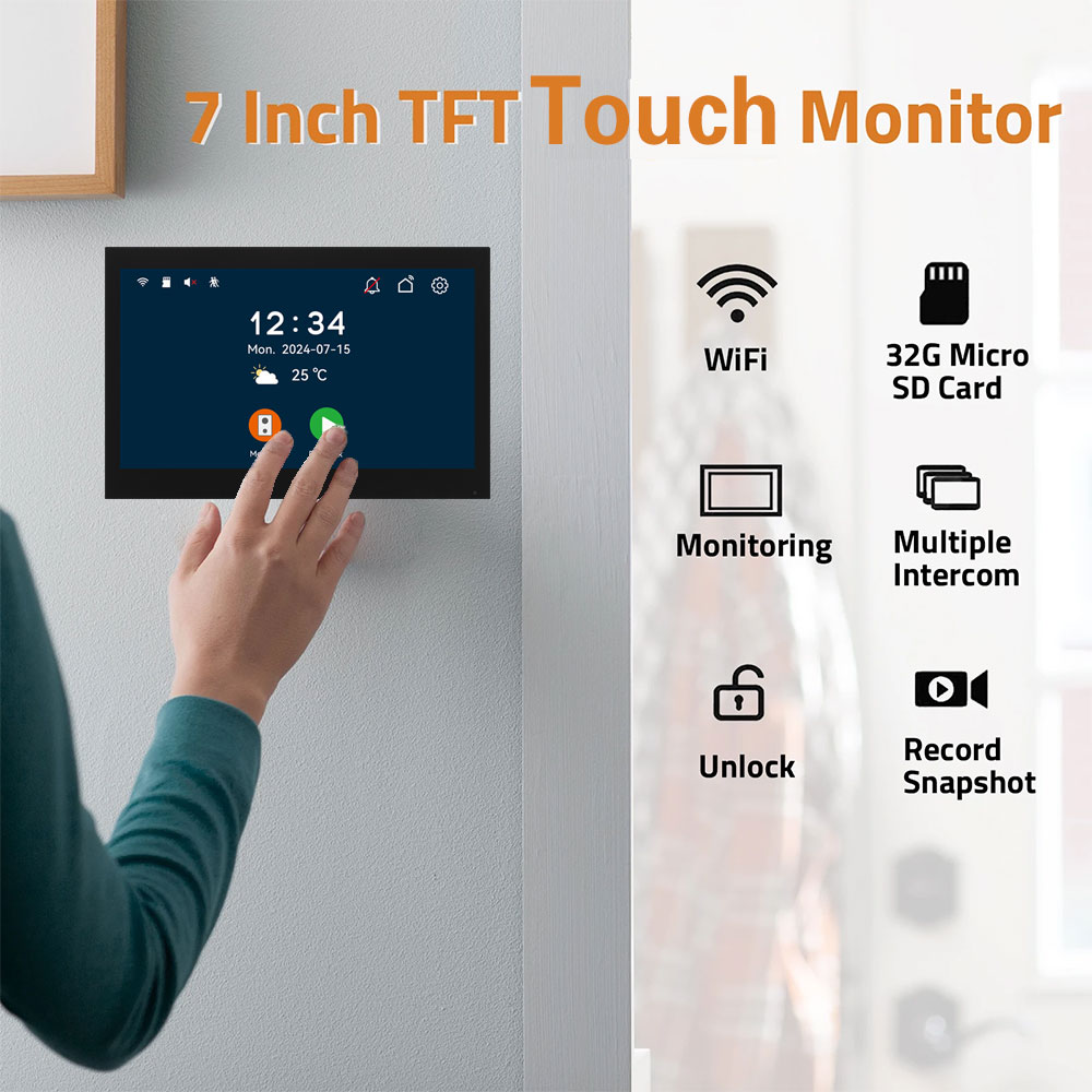 New 2 Wires Tuya Wifi Video In - đánh giá và giá Smart Doorbell Wired