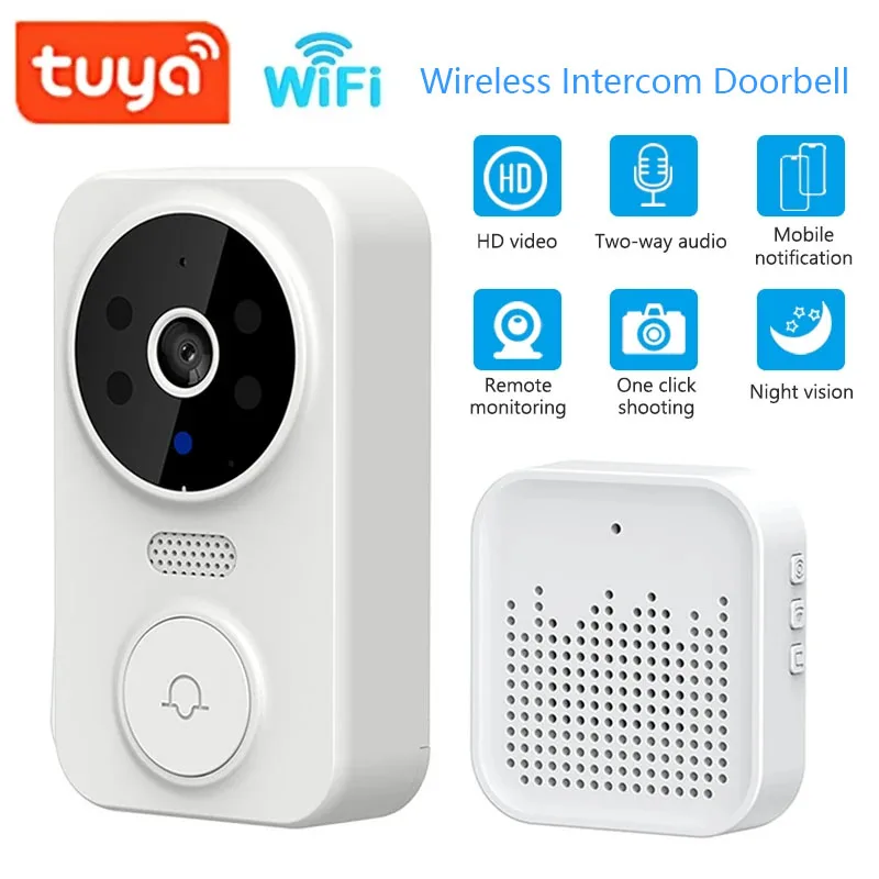 WiFi Wireless Visual Intercom  - đánh giá và giá Smart Doorbell Wired