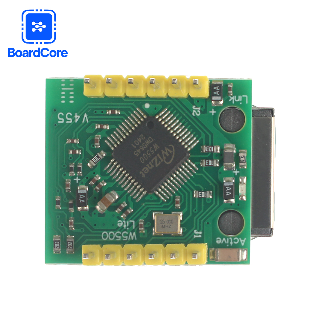 USR-ES1 W5500 Chip SPI to LAN/ - đánh giá và giá Ethernet Module W5500