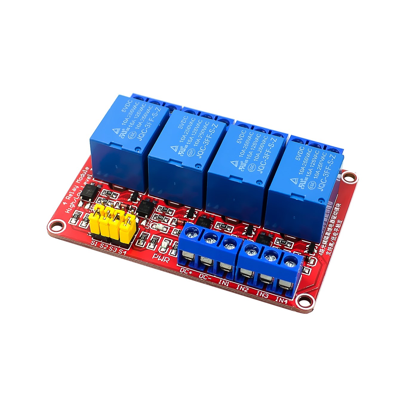  1 2 4 8 Channel 5V 12V 24V Re - đánh giá và giá Relay 8 Channel Board