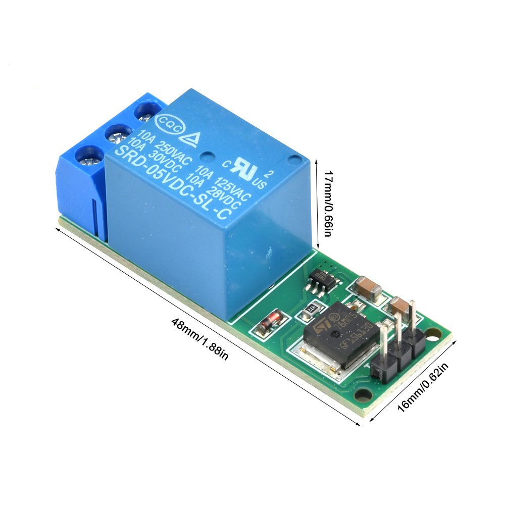 DC 6-24V Flip-Flop Latch Relay - đánh giá và giá Shelly Relay Module