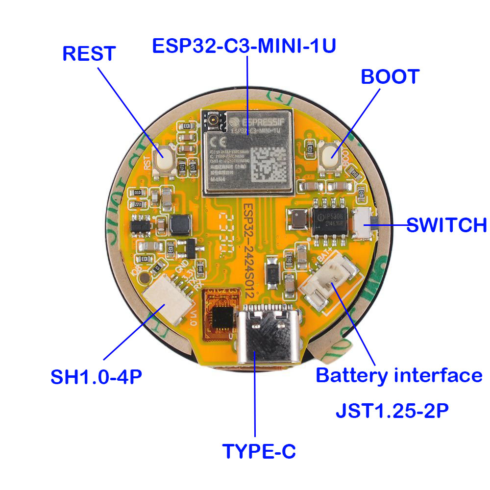 ESP32 Display 1.28 inch ESP32- - đánh giá và giá Home Automation With Arduino