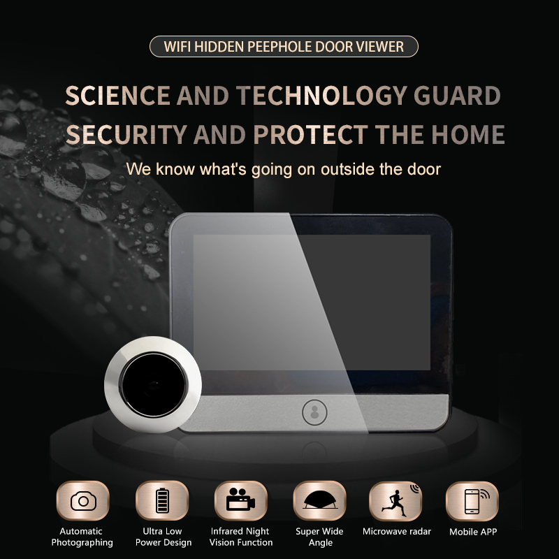 Smart tuya APP security protec - đánh giá và giá Smart Doorbell Wired