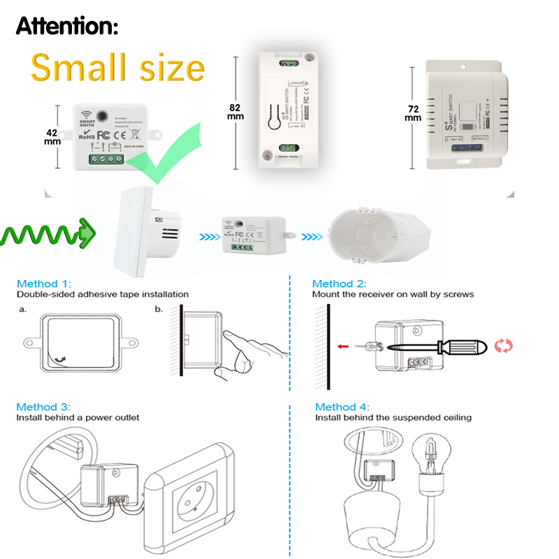 WIFI Chuyển Mini Tuya Cuộc Sốn - đánh giá và giá Home Automation Diy