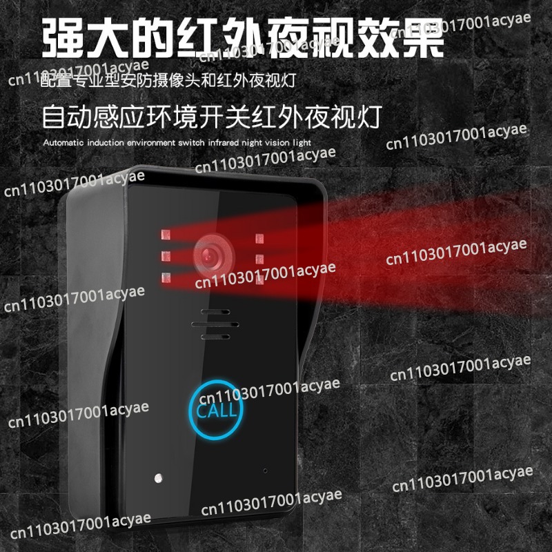 One-click unlocking villa set, - đánh giá và giá Smart Doorbell Wired