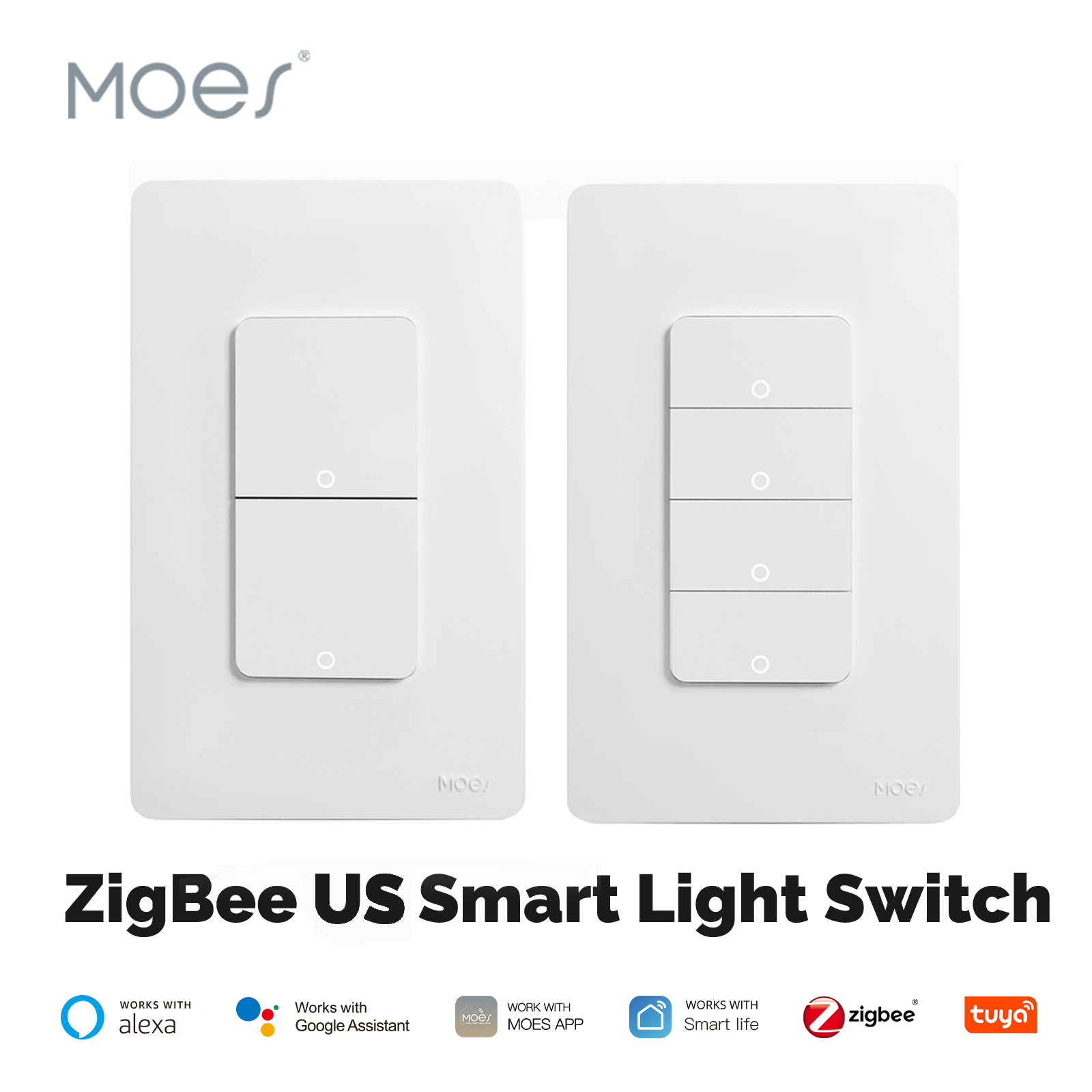 MOES Tuya ZigBee Smart Light S - đánh giá và giá Home Automation Diy