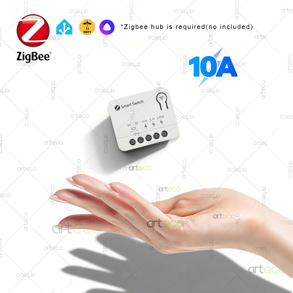 10A Zigbee Mini Smart Switch M - đánh giá và giá Diy Home Automation Controller