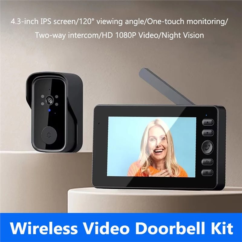 T81C! Wireless Video Doorbell  - đánh giá và giá Smart Doorbell Wired